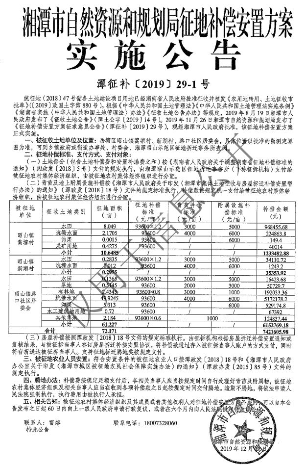 湘潭市最新征收文件深度解读